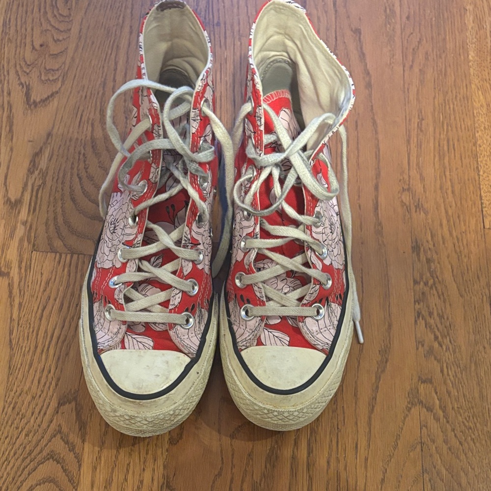 Converse floral High-Tops